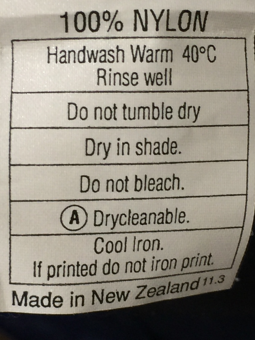 ☆ BRITTEN ジョン・ブリッテン John Britten ウィンドブレイカー　WIND BREAKER　保管品　ニュージランド　 New Zealand製　XL_画像5