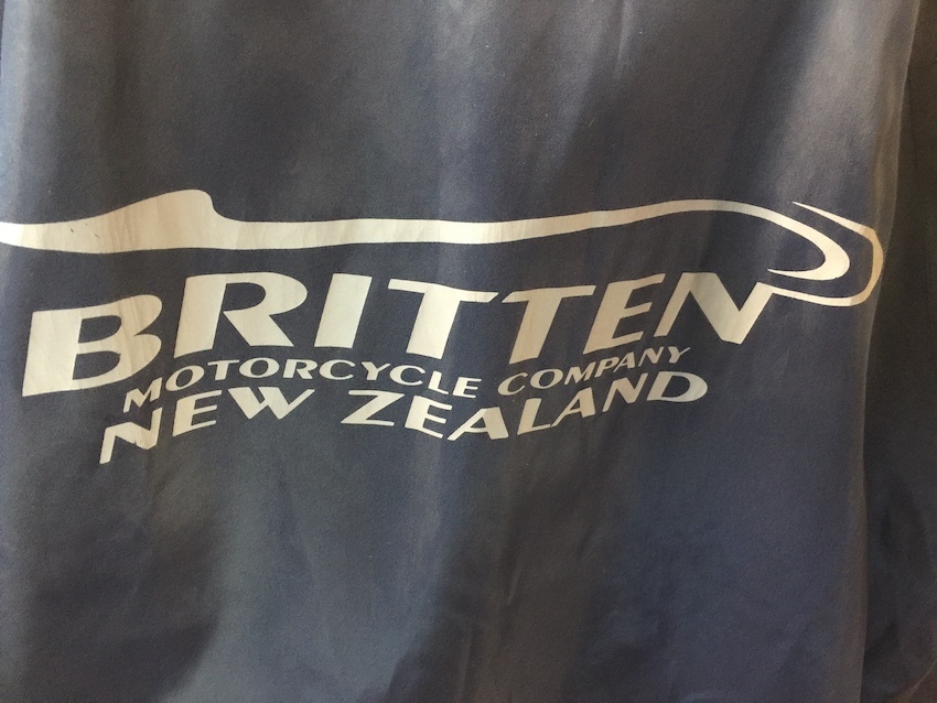 ☆ BRITTEN ジョン・ブリッテン John Britten ウィンドブレイカー　WIND BREAKER　保管品　ニュージランド　 New Zealand製　XL_画像4