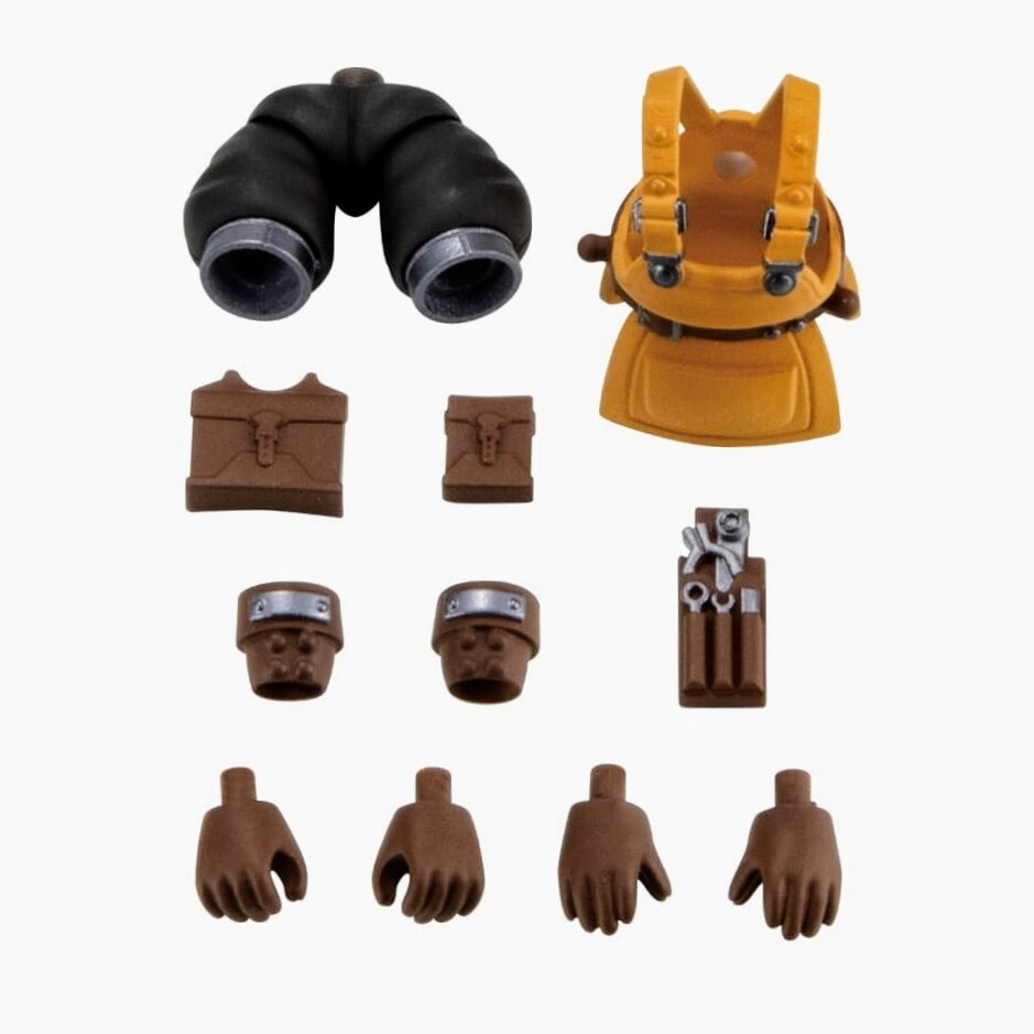 【内袋未開封】ガシャポンオンライン限定 リンクトラベラーズ ～ブルービルへの潜入編～ SIDE:C メカニックウェア（黄）_画像2