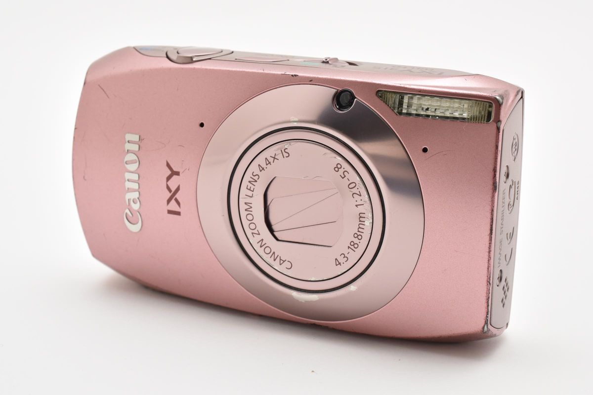 ★美品★キヤノン CANON IXY 31S PC1584 ピンク 《元箱付屬》★ LL177#5073
