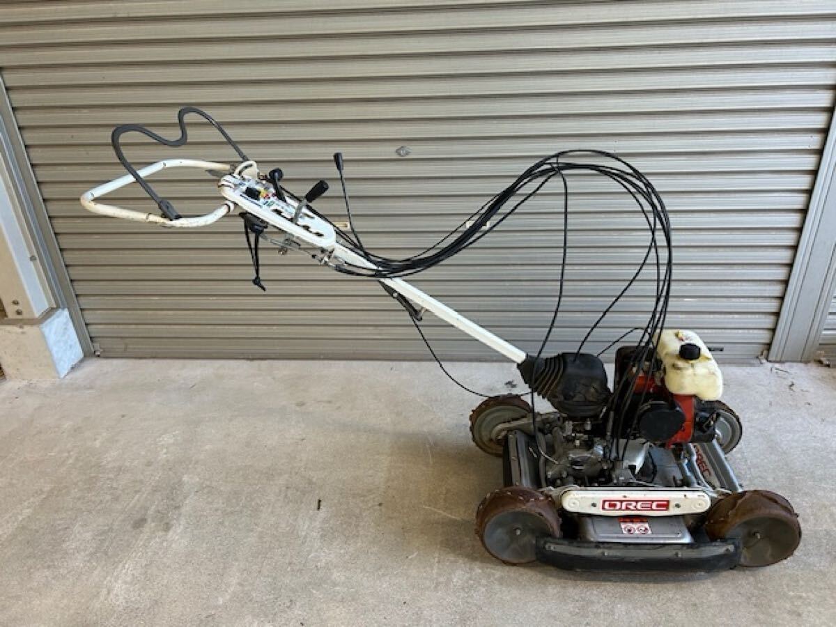 【滋賀発】 草刈機　スパイダーモアー　オーレック　ヤンマー　SP-850A エンジン　動作未確認　ジャンク品　部品取り オーレック スパイダーモア SP850A | のうき屋 ONLINE STORE