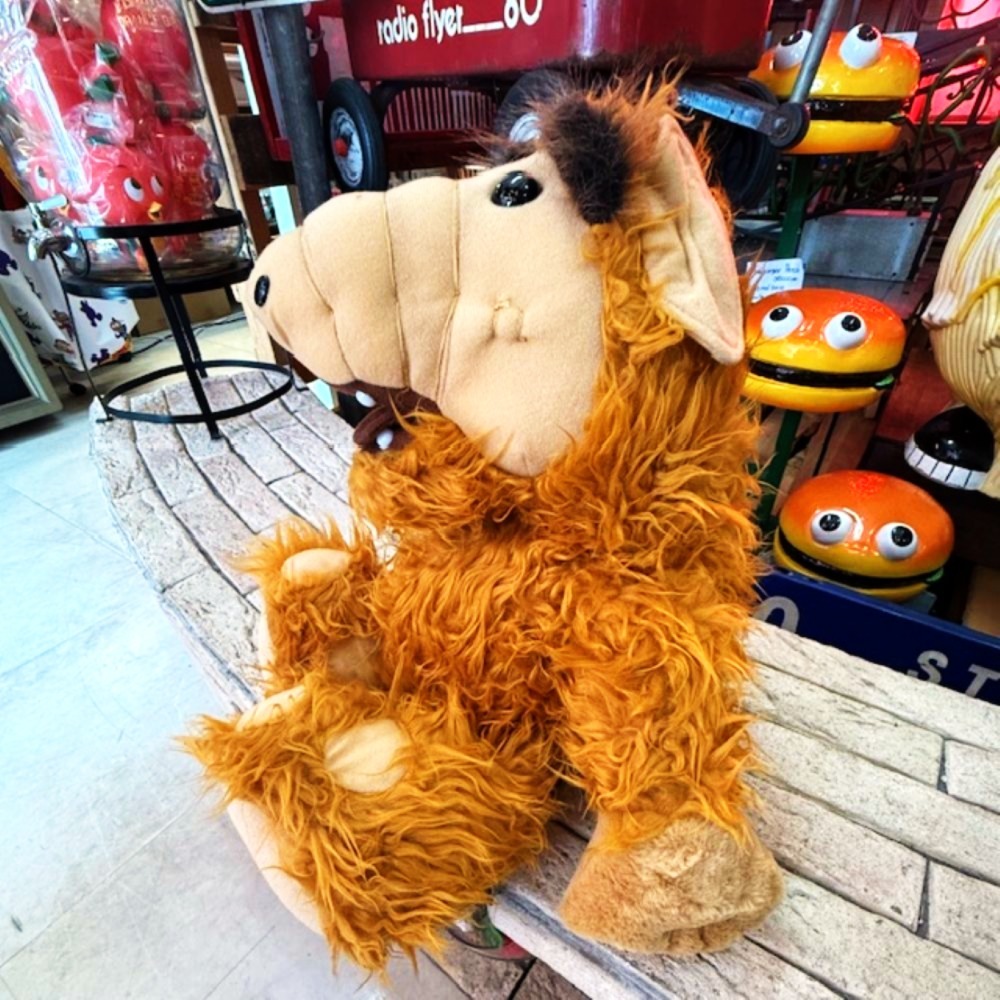 【ALF アルフ プラッシュドール】 ぬいぐるみ (大) / キャラクターグッズ 宇宙人 アメリカン雑貨 インテリア_画像2