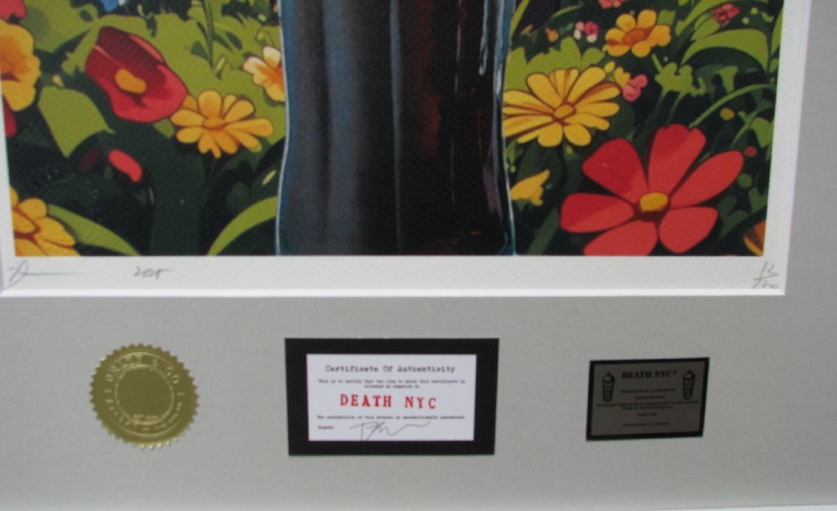 ⭐セール⭐DEATH NYC YA67 サイン、ナンバー、COAあり DEATH NYC YA67 サイン、ナンバー、COAあり DEATH NYC YA67