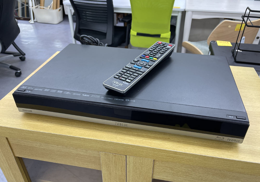 Maxell ブルーレイディスクレコーダー BIV-WS500 iVDRスロット搭載 500GB 2015年制 リモコン マクセル 再生、録畫確認(rèn)済み 札幌市手稲區(qū)