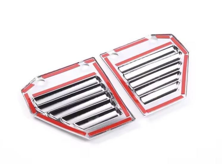 [ немедленная уплата / хром ]03y Hummer H2 передний боковой отдушина покрытие боковой отдушина маркер (габарит) H2 металлизированный свет зеркало сигнал угол park 