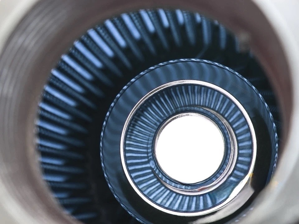 【即納/ブルー/青】96-99y C/K シルバラード シエラ タホ ユーコン サバーバン エスカレード デナリ エアー インテーク エアクリーナー_画像4