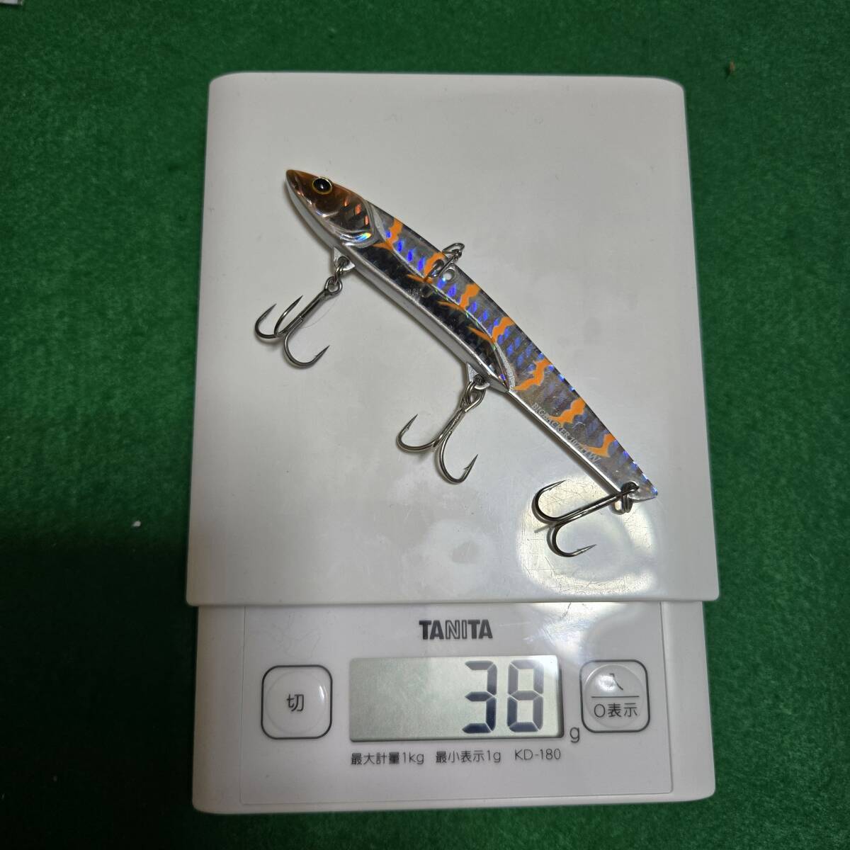 ジャッカル　ビックバッカー　107 HW シルバーオレンジゼブラ　フックカバー　おまけ付き_画像1