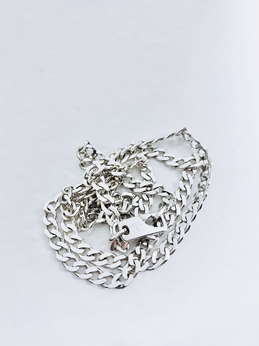 【美品】GUCCI 喜平チェーン ネックレス 男女兼用　SV925 3.7ミリ 超美品】GUCCI 喜平チェーン ネックレス 男女兼用SV925 3.7ミリ
