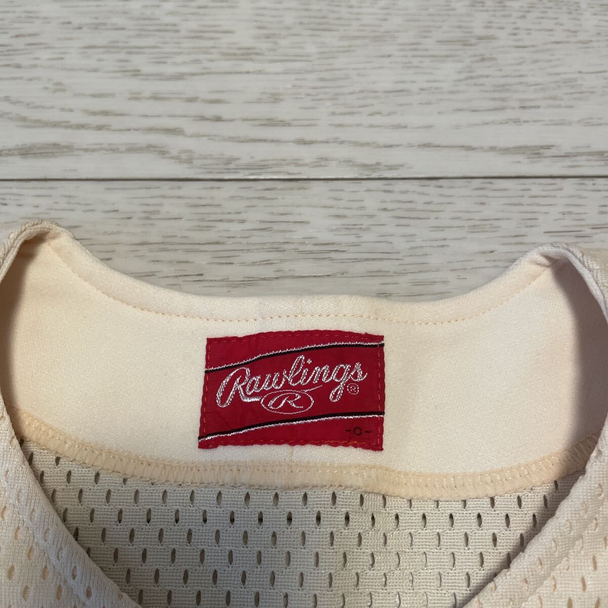 平塚HANAMIZU Rawlings ベースボールシャツ サイズO_画像5