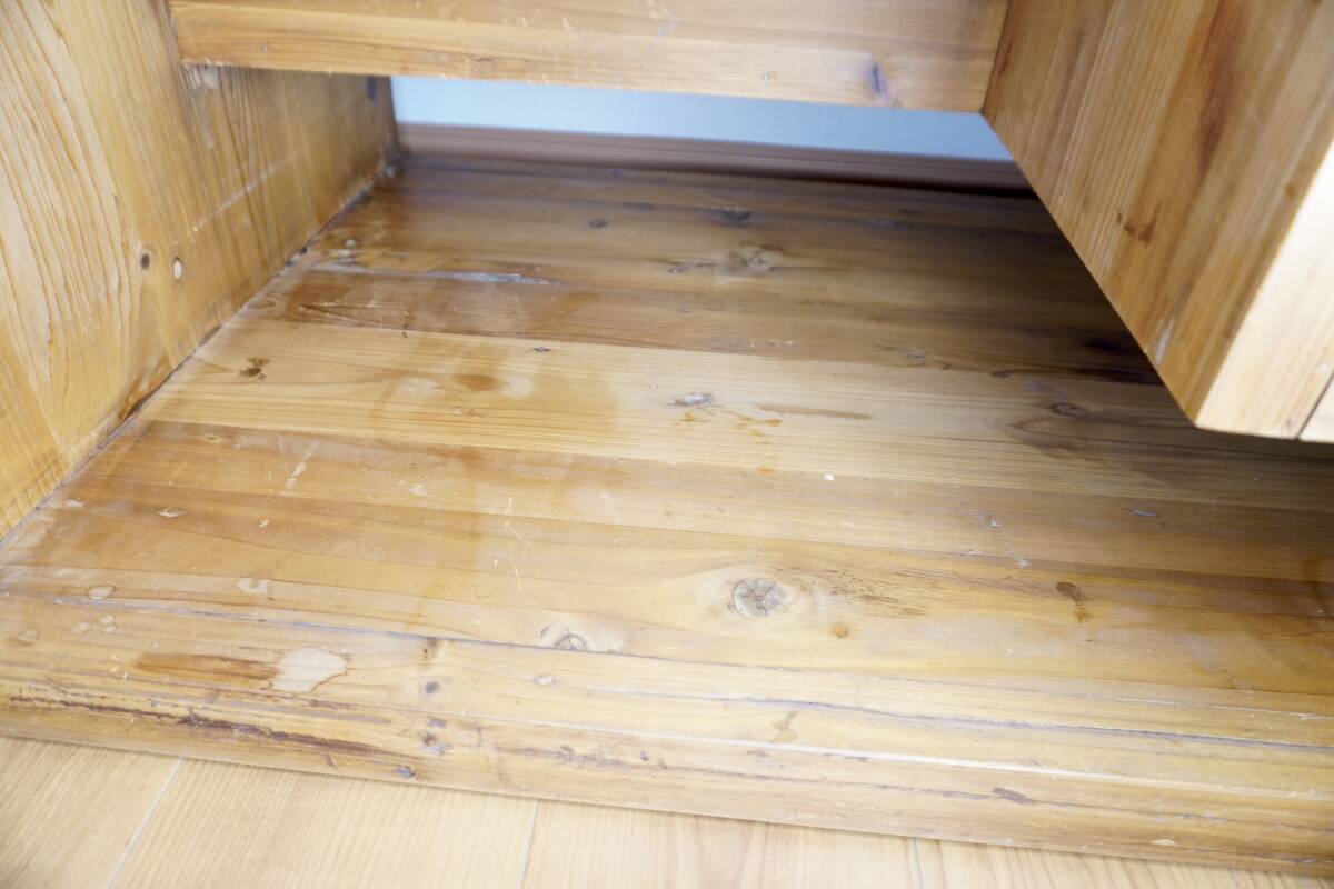 クラッシュゲート ローテーブル Knot antiques カフェテーブル_画像3