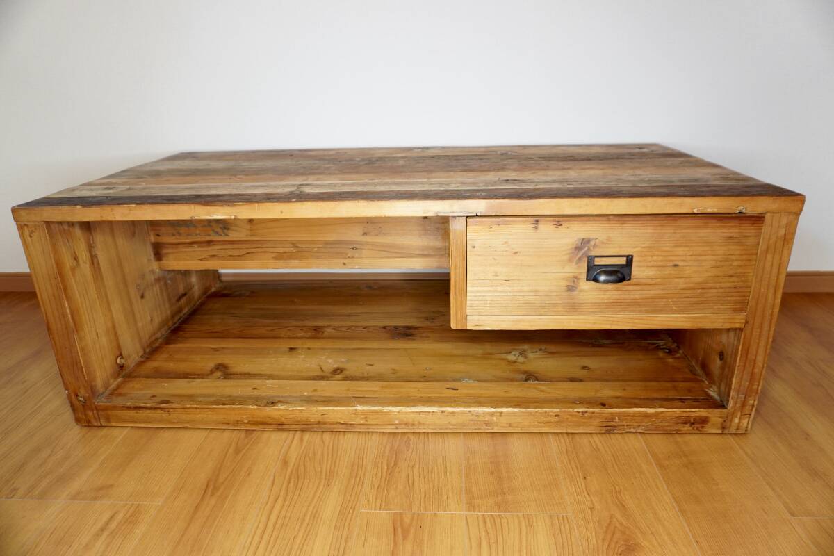 クラッシュゲート ローテーブル Knot antiques カフェテーブル_画像7