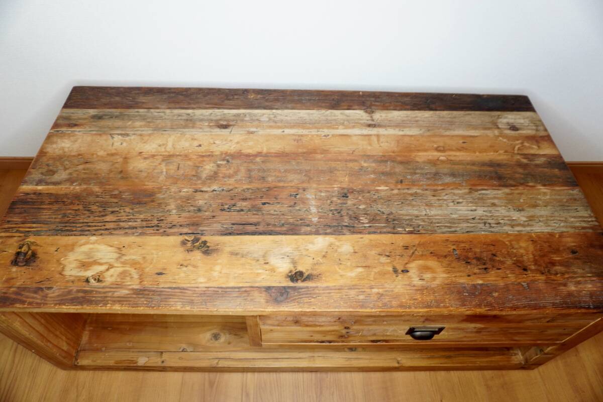 クラッシュゲート ローテーブル Knot antiques カフェテーブル_画像9