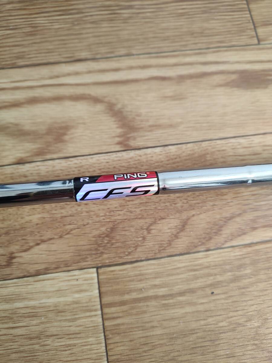 送料込み PING(ピン) G20 アイアン　4～PW.AW CFS R カラーコード　ブラック（黒）