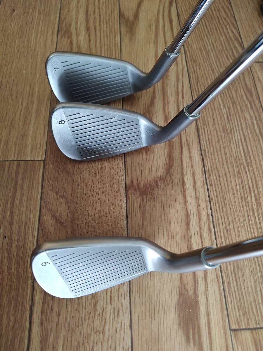 送料込み PING(ピン) G20 アイアン　4～PW.AW CFS R カラーコード　ブラック（黒）