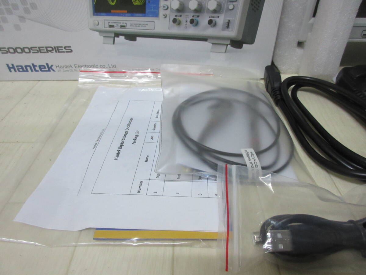 hantek цифровой осциллограф 100MHz DSO5102P 2ch DIGITAL