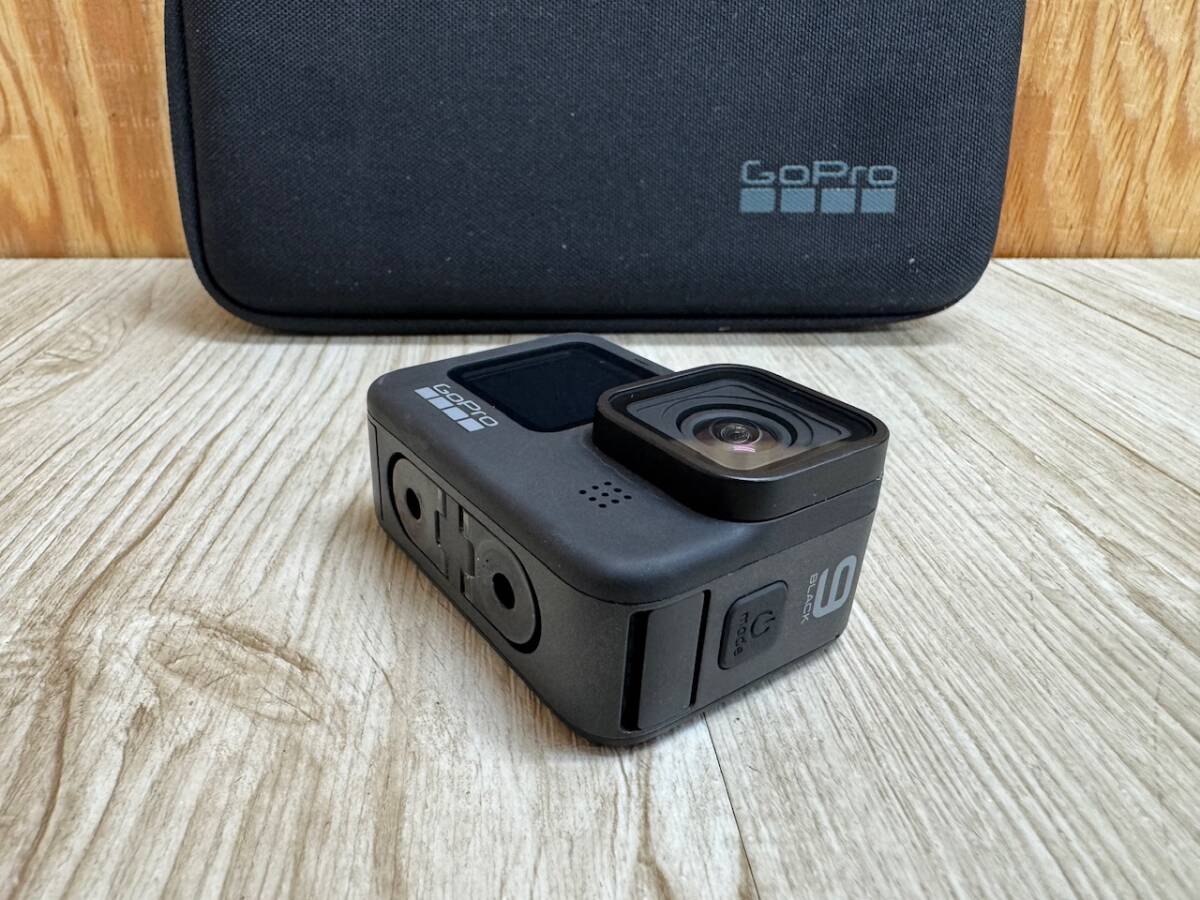 *8015-0722-23 ☆動作保証☆ GoPro HERO9 BLACK 本體＋アクセサリー (ケース＋マウント 等) 発送:C