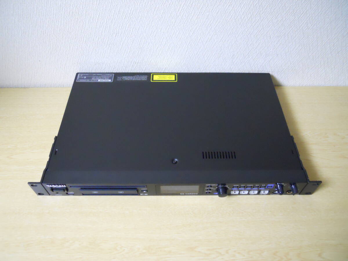 タスカム SS-CDR200 USB・SD・CDレコーダー業務用 美品 SS-CDR200 | ソリッドステート/CD ステレオオーディオ