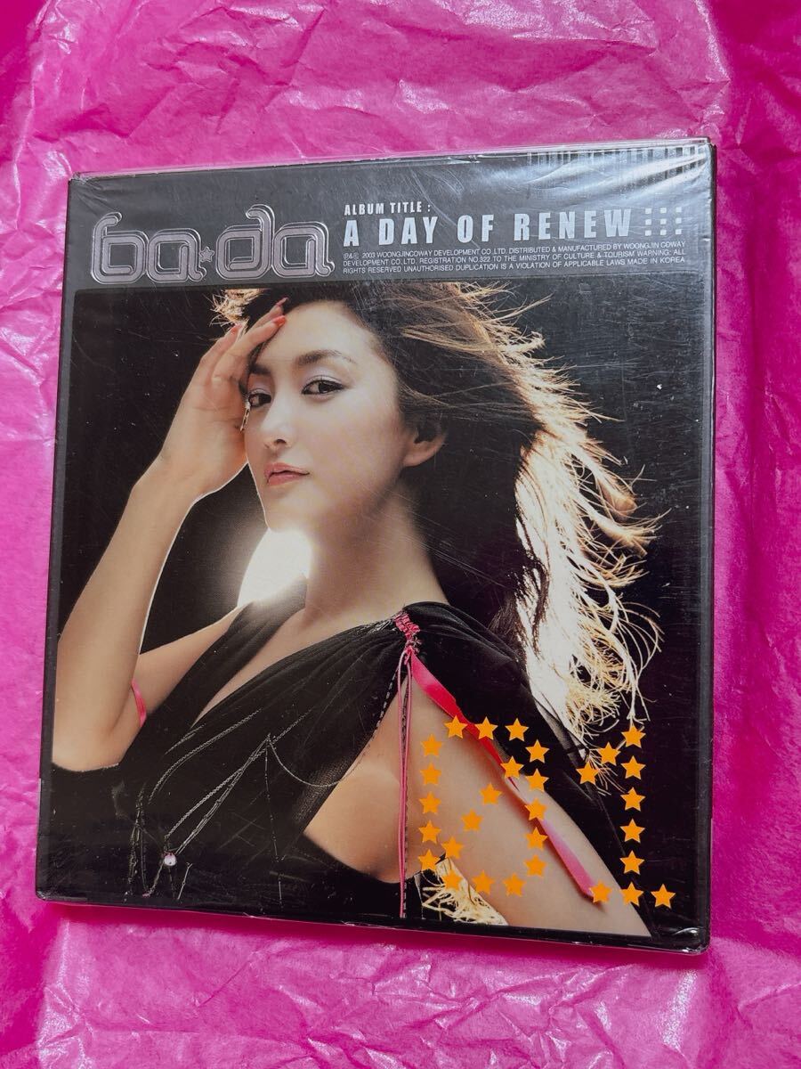 【ステッカーポストカード付】BADA (パダ) / 1集 a day of renew k-pop S.E.S 韓国 CD_画像1