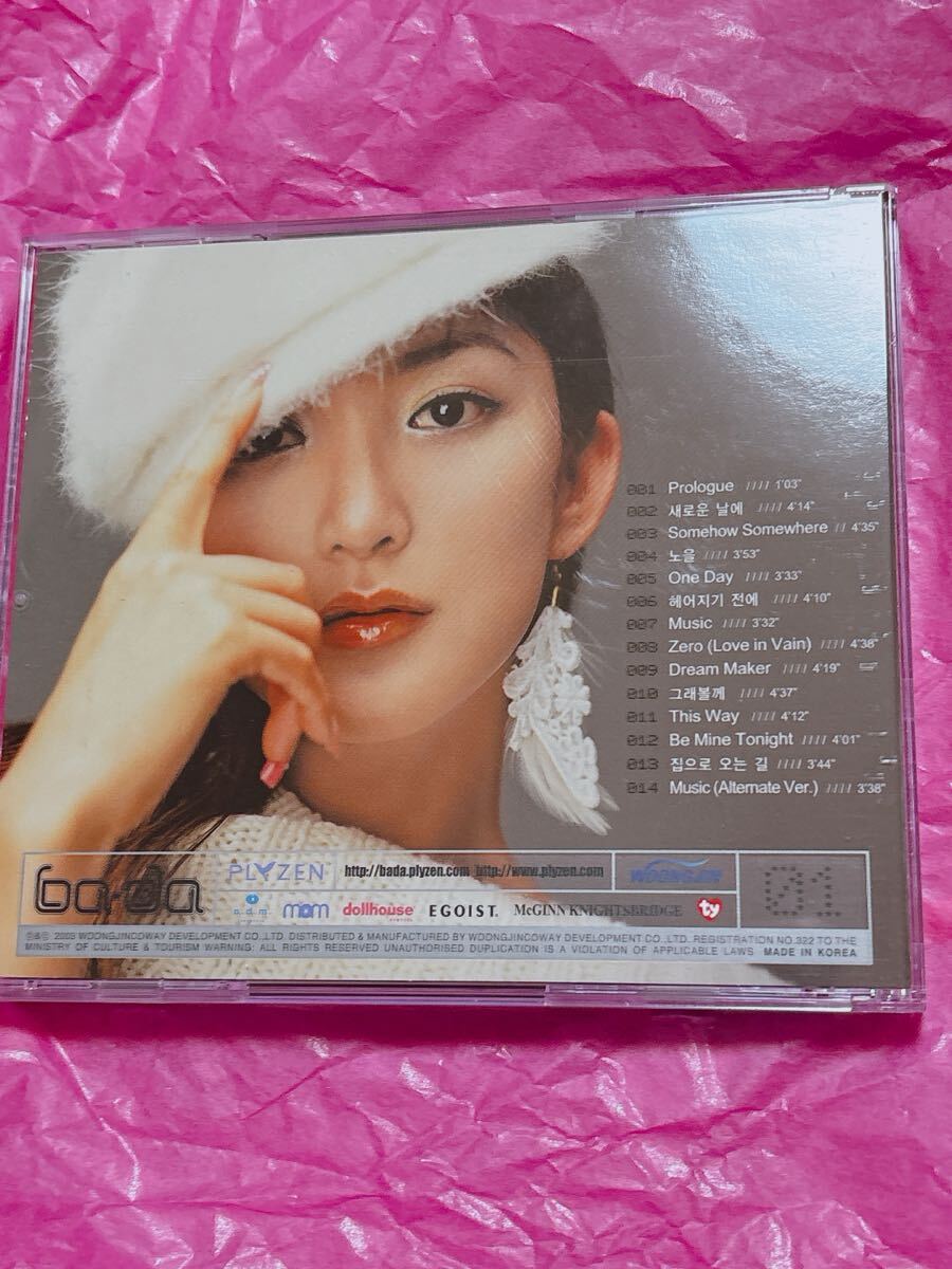 【ステッカーポストカード付】BADA (パダ) / 1集 a day of renew k-pop S.E.S 韓国 CD_画像5