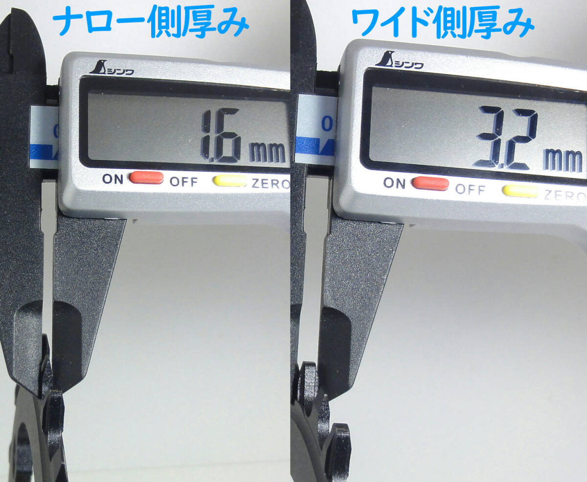 新品 DECKAS 44T 104BCD ラウンド ナローワイドチェーンリング 黒色 PCD104 MTB 自転車 シングル化 送料無料_画像3