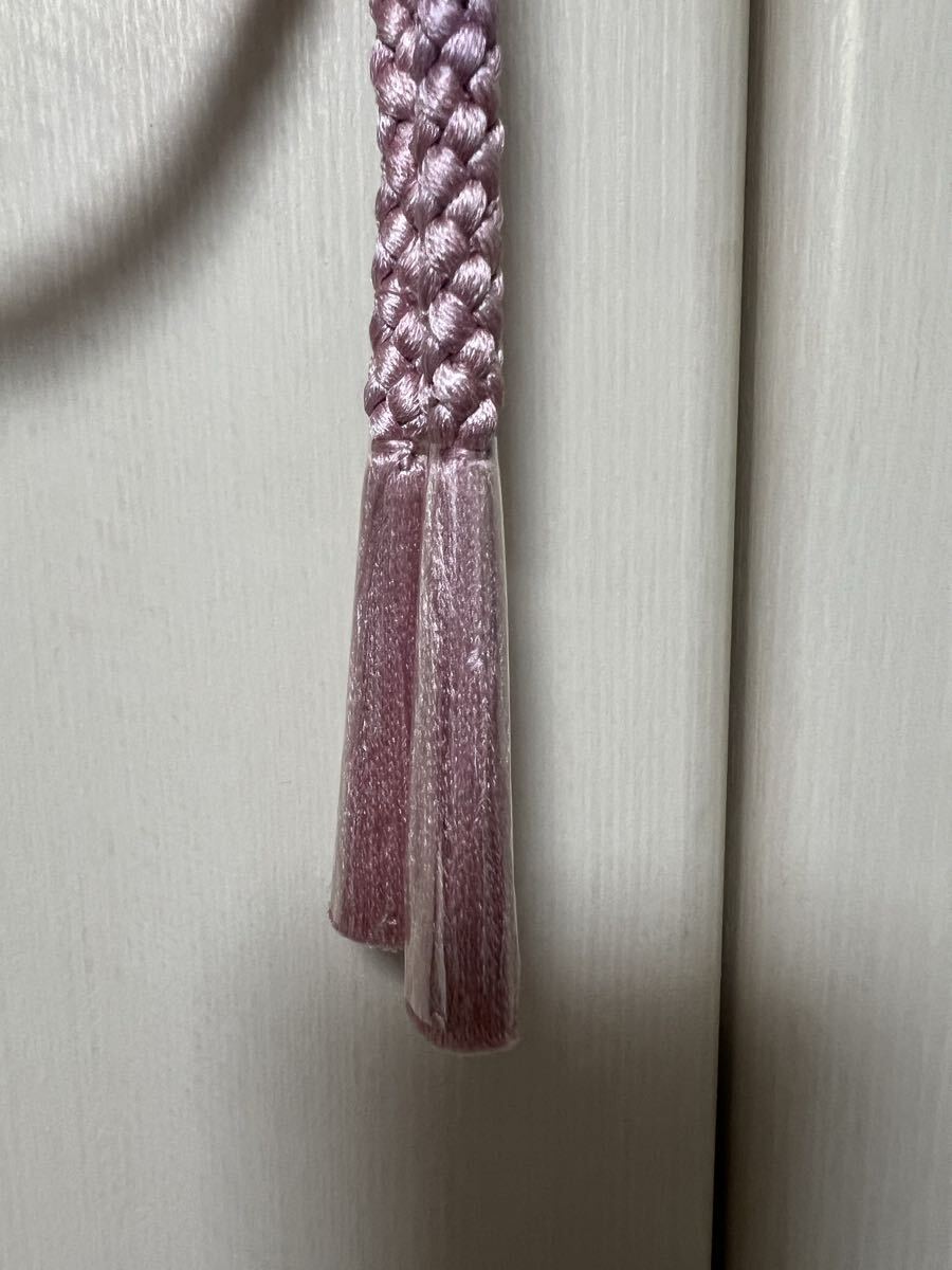 新品　和装小物 　帯締め　 飾り紐 　帯飾り 　髪飾り　ピンク　イエロー_画像3