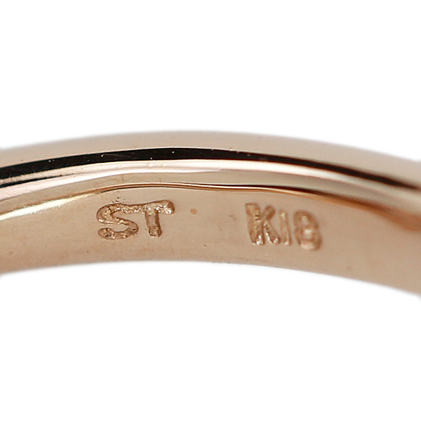 サマンサティアラ ルビー サファイア リング ダイヤモンド K18PG 送料無料 美品 中古 SH122800_画像2