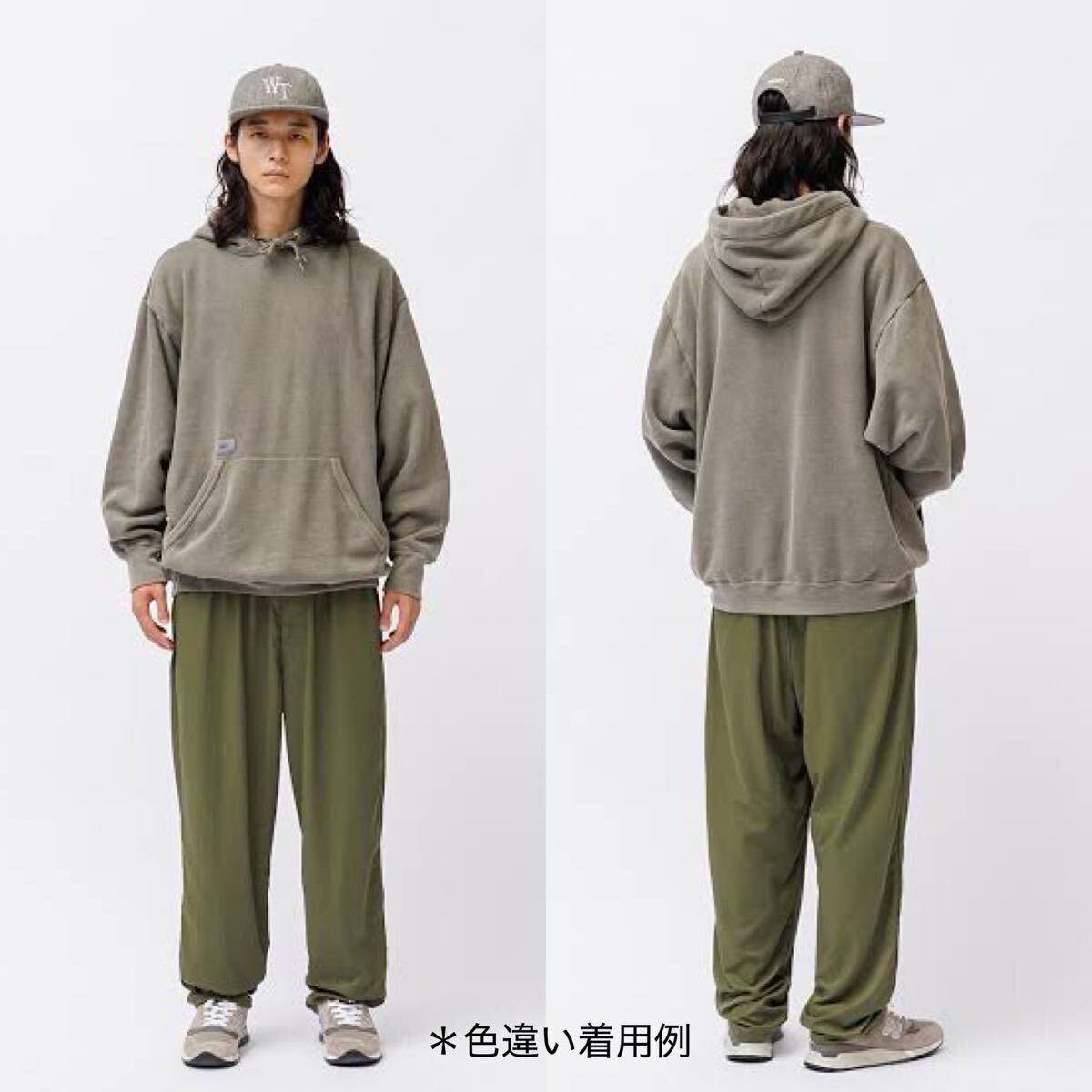 新品 24AW ダブルタップス WTAPS ナイロンツイル ワイド パンツ XL 黒 SDDT2002 / TROUSERS / NYLON. TWILL メンズ 242CWDT-PTM04 送料無料_画像2