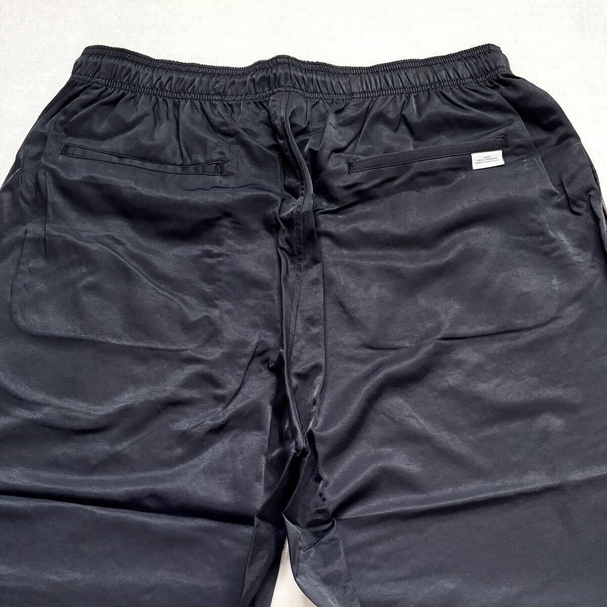 新品 24AW ダブルタップス WTAPS ナイロンツイル ワイド パンツ XL 黒 SDDT2002 / TROUSERS / NYLON. TWILL メンズ 242CWDT-PTM04 送料無料_画像4