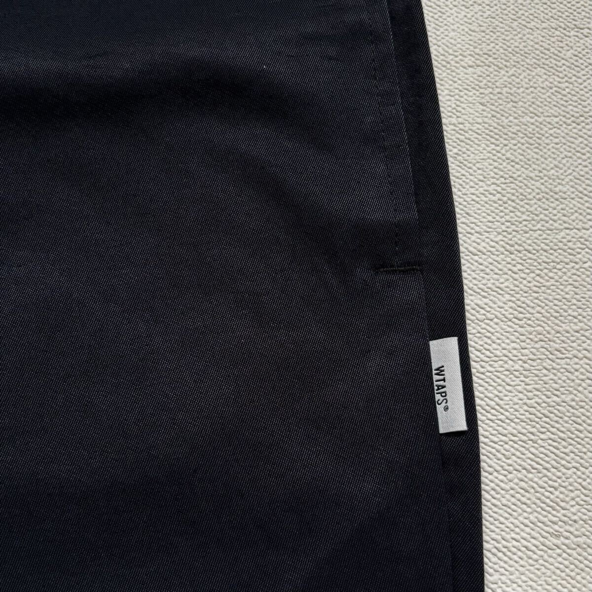 新品 24AW ダブルタップス WTAPS ナイロンツイル ワイド パンツ XL 黒 SDDT2002 / TROUSERS / NYLON. TWILL メンズ 242CWDT-PTM04 送料無料_画像5