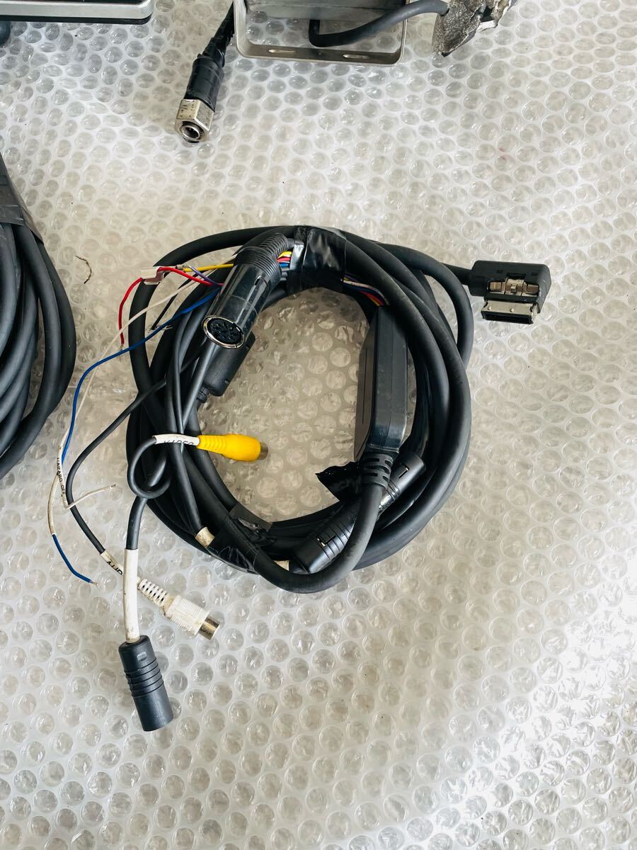 クラリオン　バックカメラ　モニター CJ-7600A 電源ケーブル付属 クラリオン Clarion バックモニター CJ-7600A CJ-7600 cc-7202