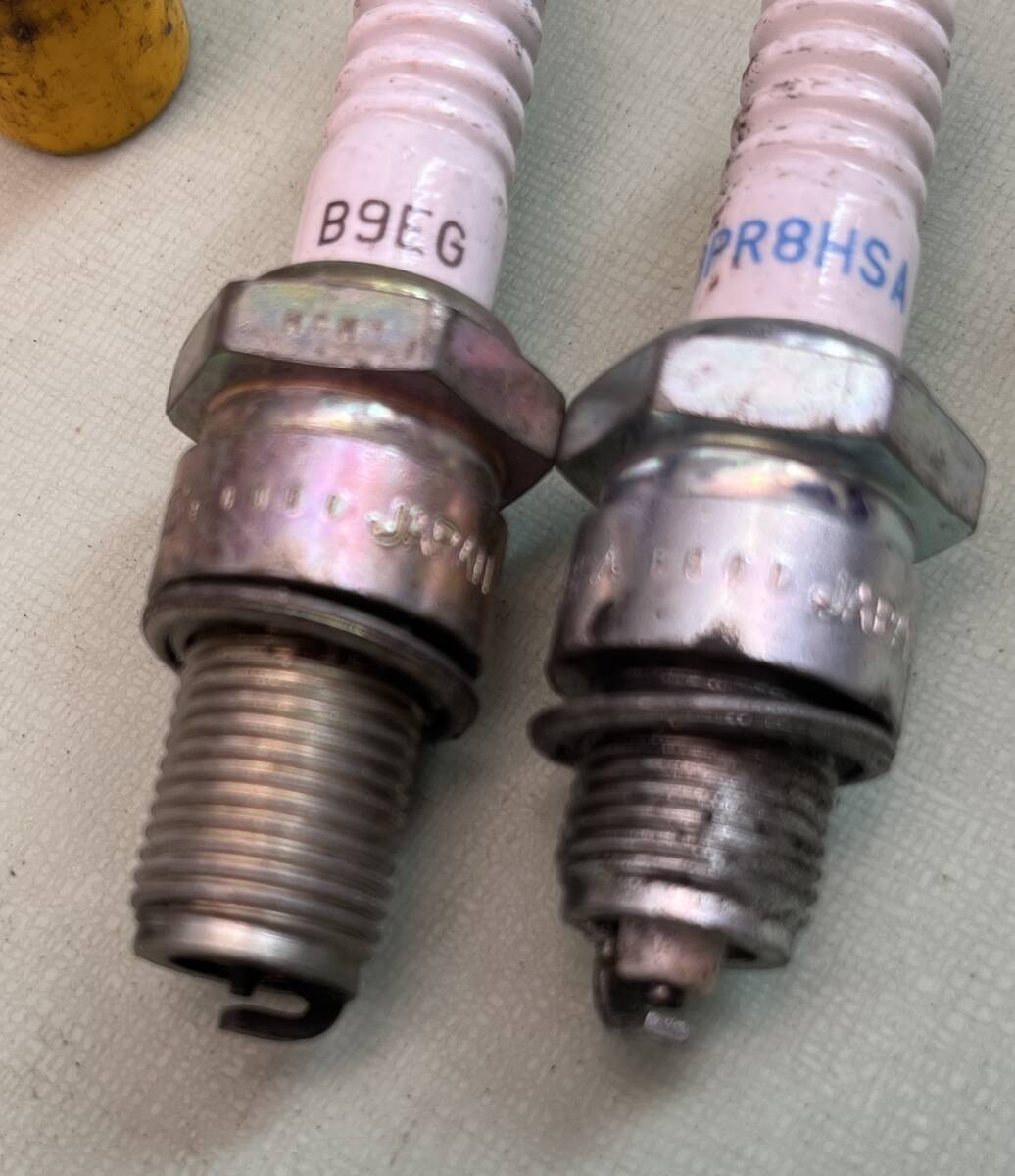 【NGKプラグ】未使用3本とused 品2本_画像8