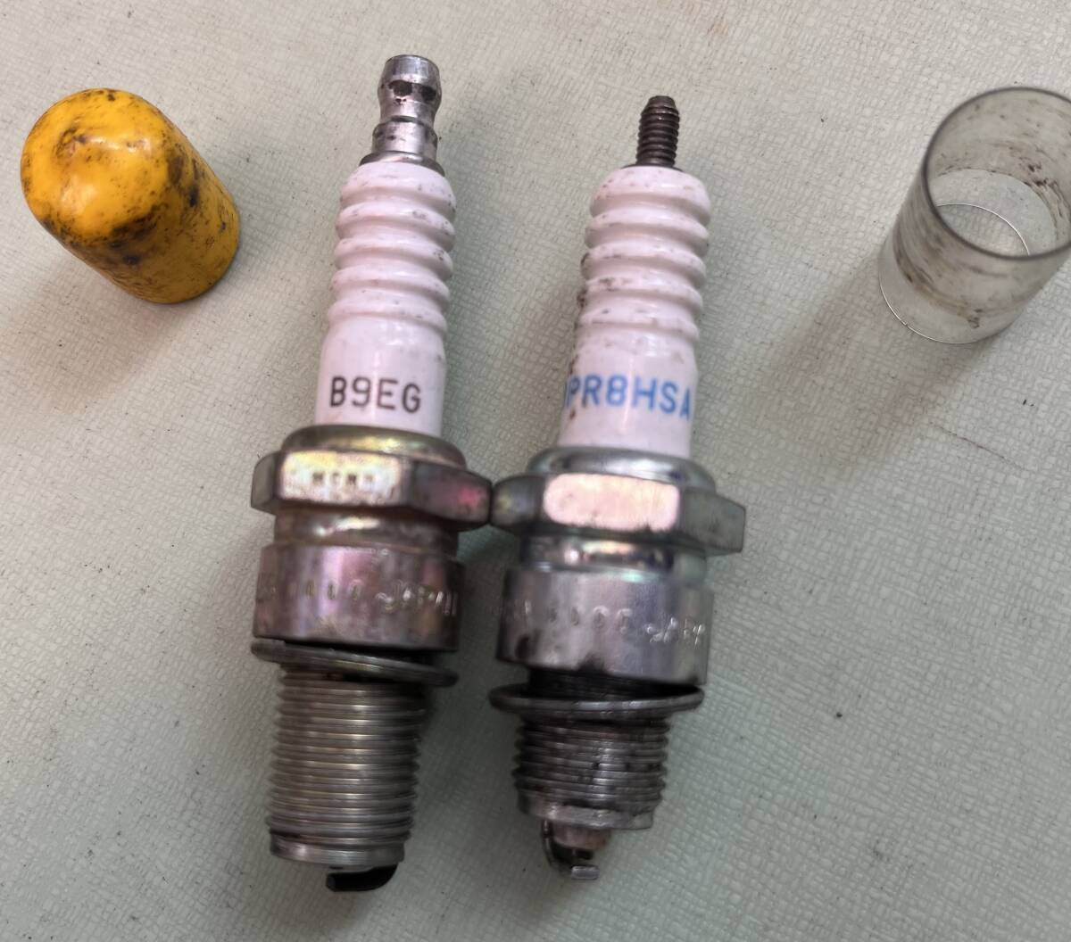 【NGKプラグ】未使用3本とused 品2本_画像9