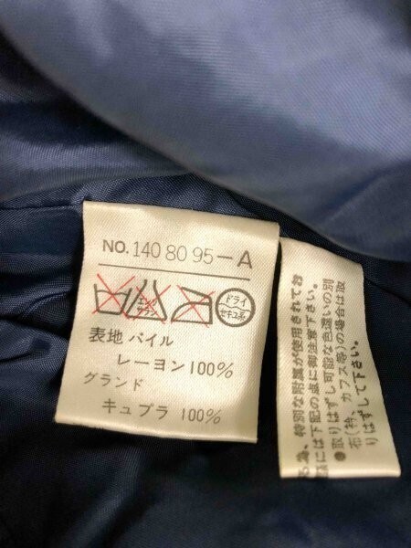 RIFANNE レディース 肩パッド フロントホック 里地 レトロ ショート丈 ベロア ボレロ ジャケット 11 ネイビー