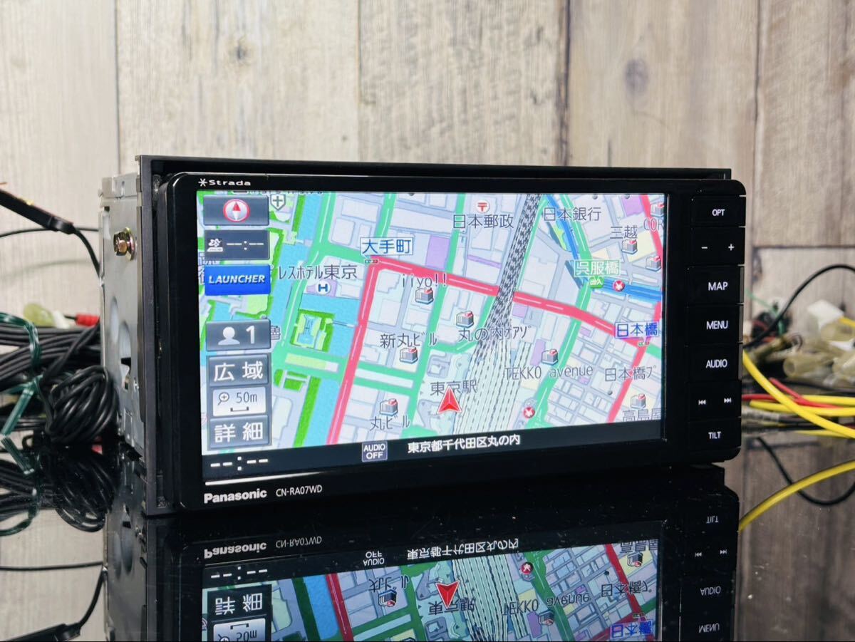 送料込み パナソニック ナビ Bluetooth フルセグTV CN-RA07WD パナソニック 2020年 4chフルセグTV Bluetooth
