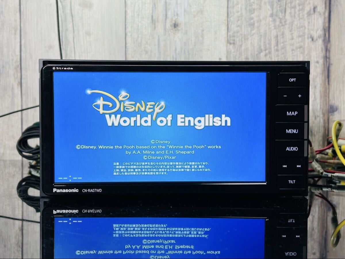 送料込み パナソニック ナビ Bluetooth フルセグTV CN-RA07WD パナソニック 2020年 4chフルセグTV Bluetooth