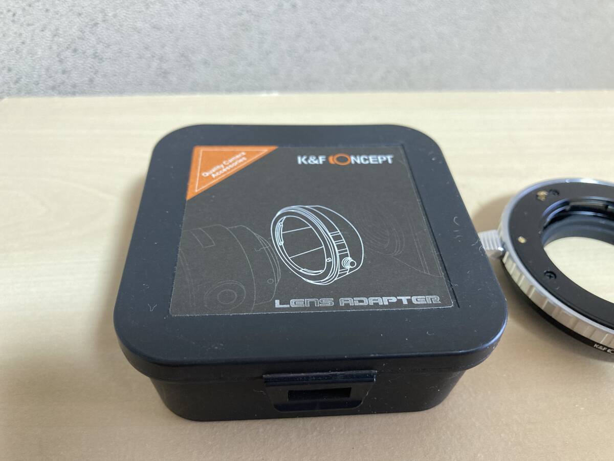K&F Concept レンズマウントアダプター KF-CGM43 (コンタックスGマウントレンズ → マイクロフォーサーズマウント変換) フォーカスリング付_画像2