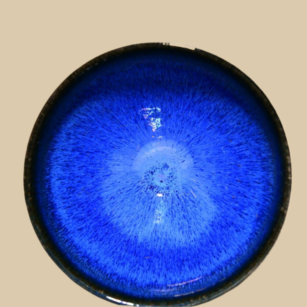 [ Song плата способ старый керамика . обжиг в печи индиго ... чай . чашечка для сакэ . кубок один на чай кубок . человек кубок чайная посуда ...] времена предмет антиквариат старый дом поставка со склада Tang предмет China старый .. лето товар старый художественное изделие 