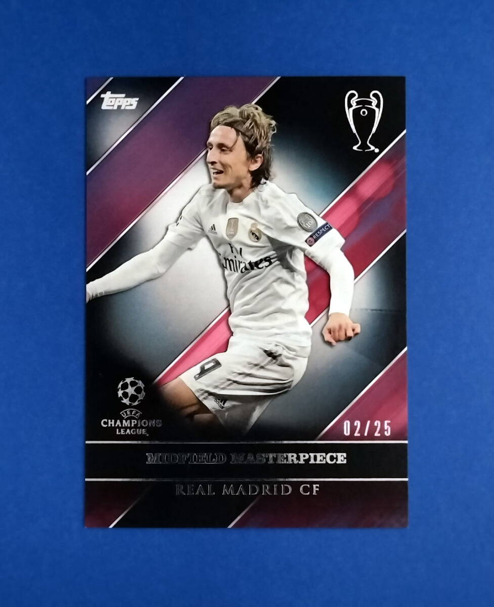 2016-17 Topps UCL Showcase - Road to Victory Parallel 2枚 Modric Benzema 送料無料