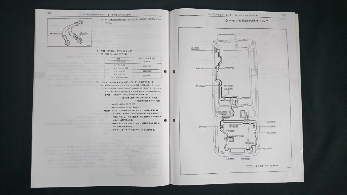 『TOYOTA(トヨタ) LAND CRUISER(ランドクルーザー) 80 E-FZJ80G/U-HZJ81V/S-HDJ81V系 新型車解説書/修理書 1993年5月 61422』トヨタ自動車_画像7