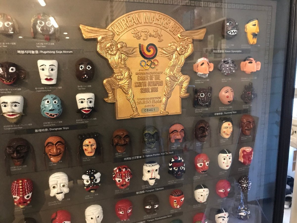 Korean Masks 88 韓国 ソウルオリンピック 記念 仮面コレクション_画像3