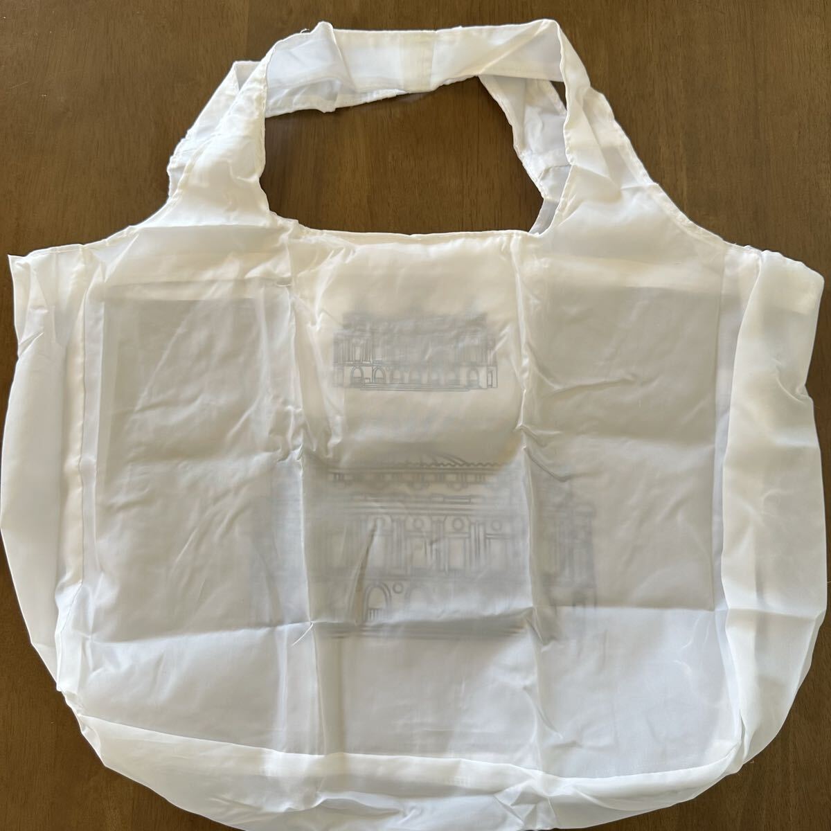 フランス MONOPRIX モノプリ エコバッグ オペラ座 トートバッグ 折り畳み ヨーロッパ 海外スーパー ショッピングバッグ 手提げ パリ 新品_画像8
