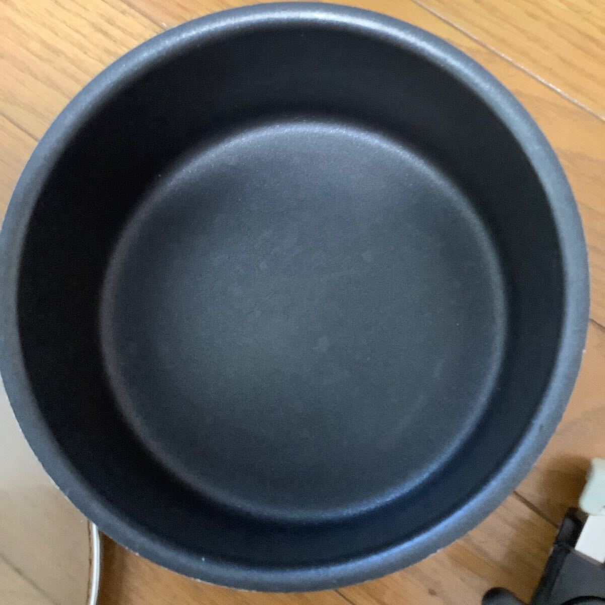 調理器具片手鍋内径約18×8cm ハンドル付きと鍋蓋21.5cm 3個セット 現状品　中古品_画像4