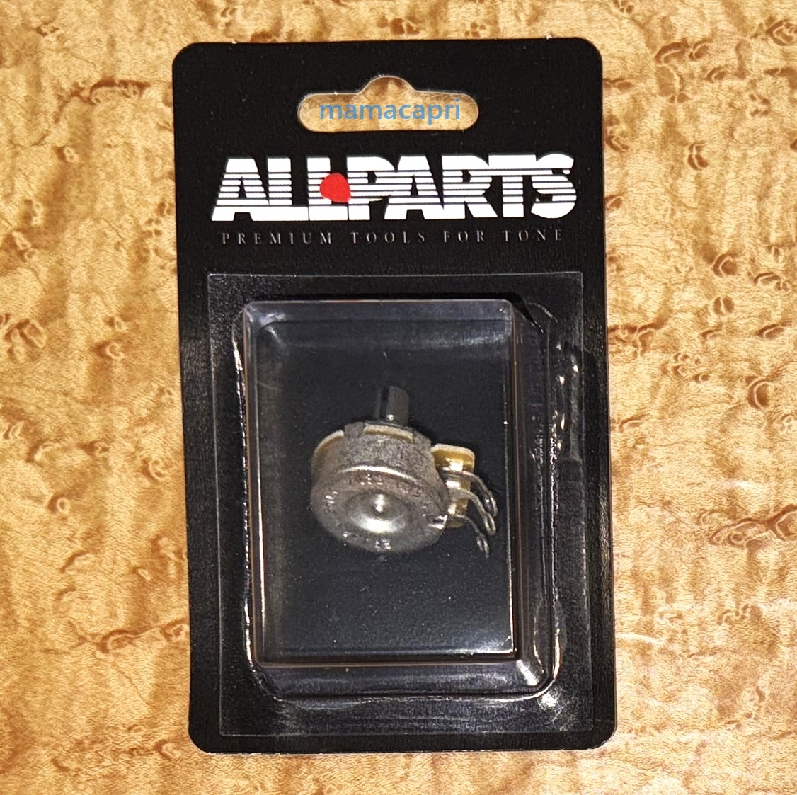 新品ALLPARTS CTS製 250K Vintageヴィンテージstyle Splitスプリット Audio Potentiometer POT EP-4385-000オールパーツ オーディオ ポット_画像1