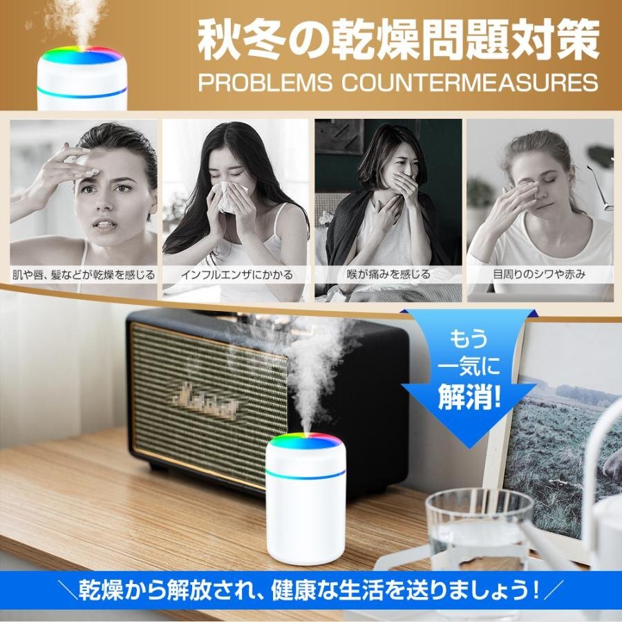  увлажнитель настольный увлажнитель Ultrasonic System маленький размер заряжающийся модный беспроводной отрицательный ион устранение бактерий c функцией очиститель воздуха пыльца меры следующий . соль элемент кислота вода соответствует 