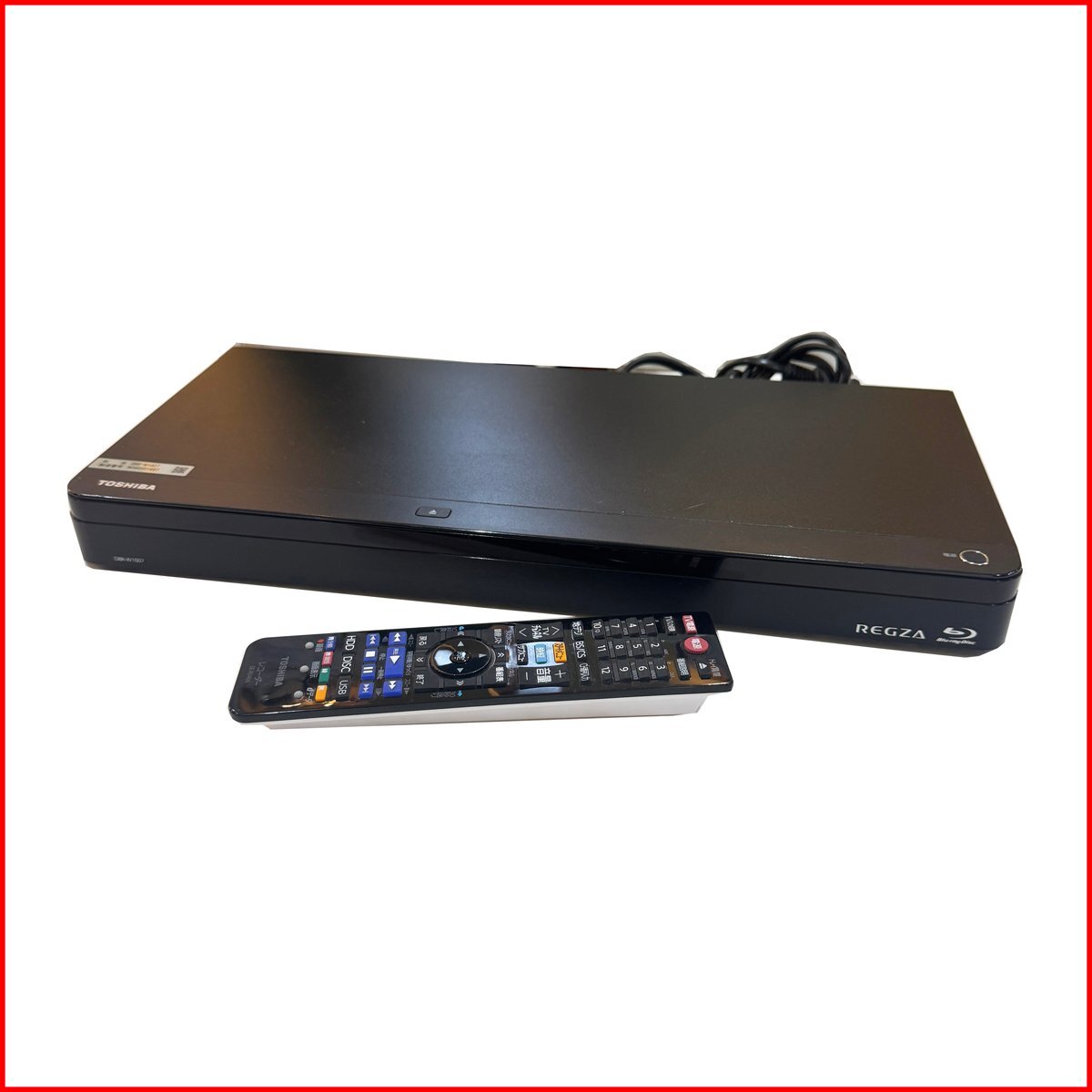 中古●東芝 HDD/BDレコーダー DBR-W1007●2016年制 リモコン付き 1TB REGZA/レグザ 再生/録畫確認(rèn)済み BD再生OK 札幌