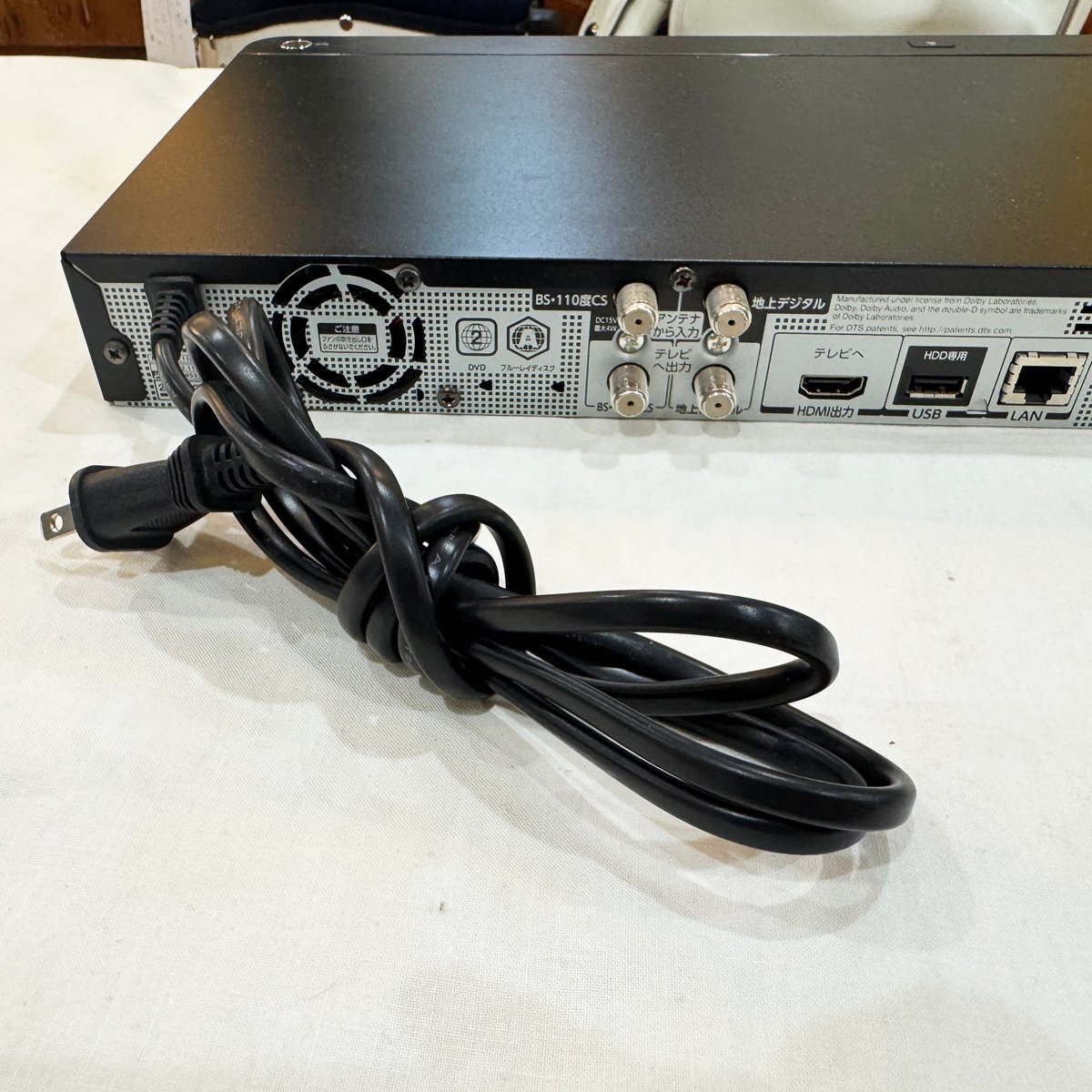 中古●東芝 HDD/BDレコーダー DBR-W1007●2016年制 リモコン付き 1TB REGZA/レグザ 再生/録畫確認(rèn)済み BD再生OK 札幌