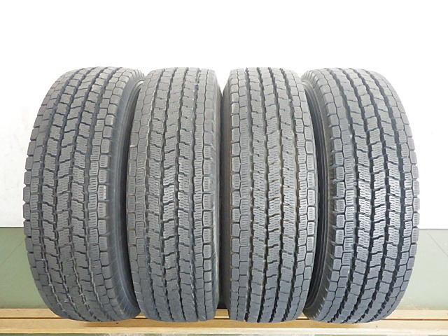 195/75R15 109/107L 12PR ヨコハマ YH 冬 アイスガード iG91 中古 8分山 4本セット スタッドレスタイヤ 日本製 195/75/15 195/75-15 L18994_画像1