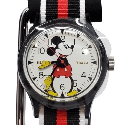 TIMEX タイメックス 【men2353D】 BEAMS別注 Anniversary Watch ディズニー ミッキーマウス 生誕90周年記念 アナログ時計 クォーツ 美品 HC