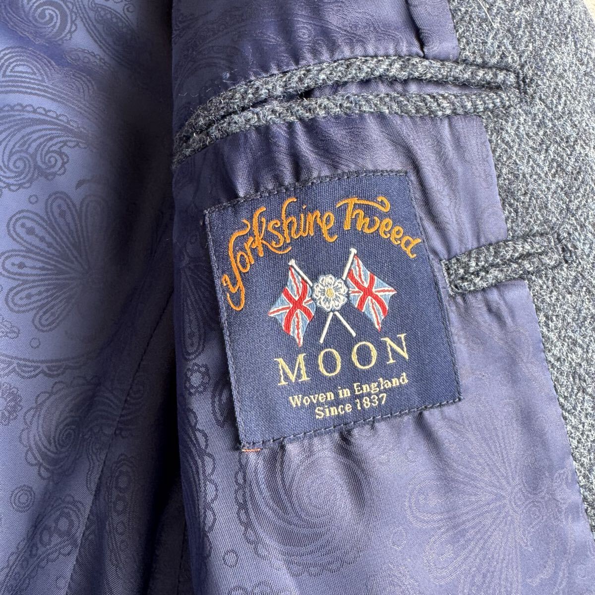 【着用数回の極美品】 J.PRESS MOON ツイード ウール ジャケット 裏地 ペイズリー柄 LL (L～XL)_画像6