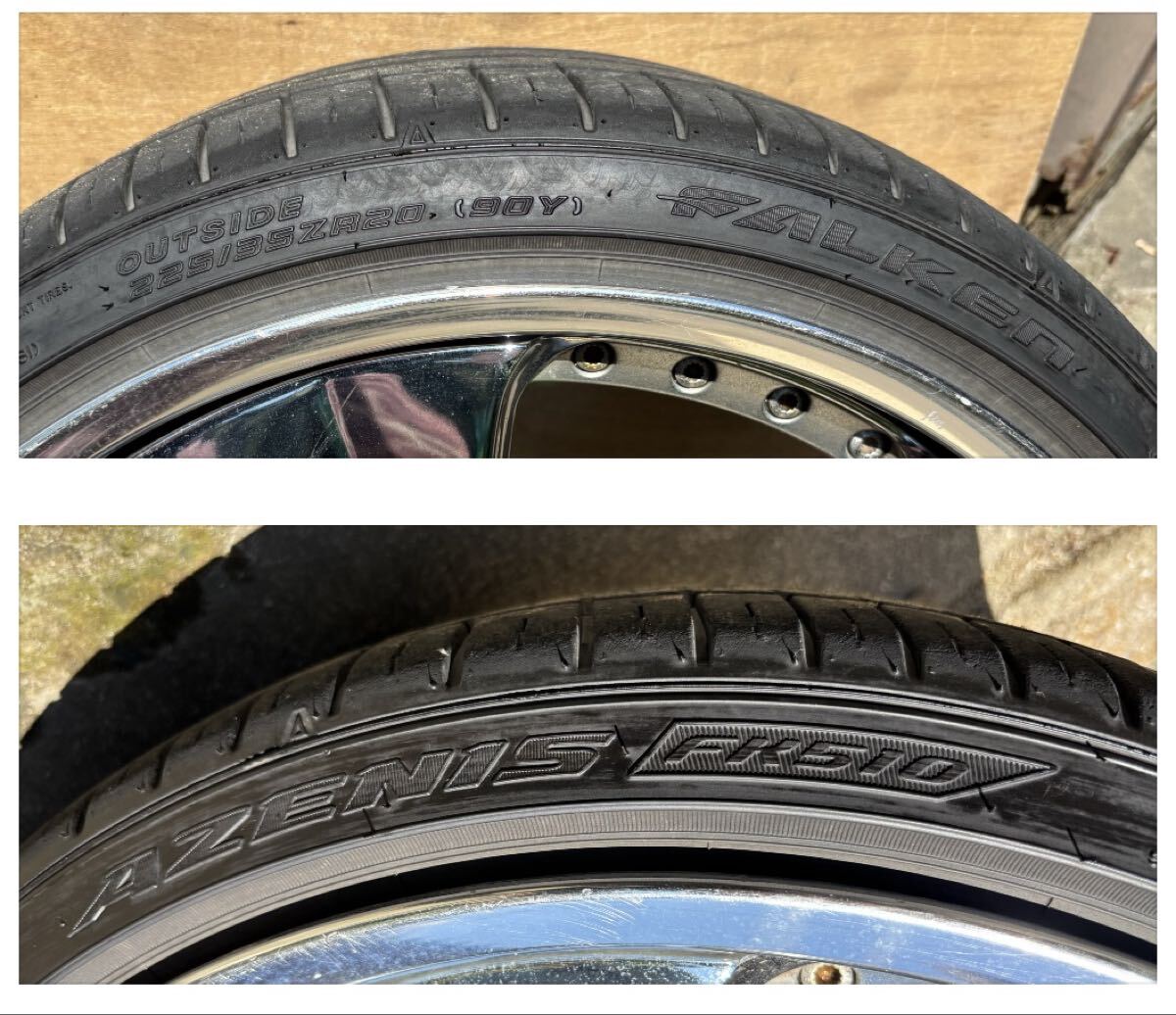 Weds KRANZE RATZINGER Kranze rats .nga-20in 9J+44 9J+38 5H PCD113.4 шина -223/35R20 4шт.@ колесо комплект шин